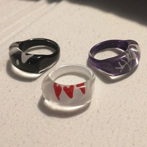 Painted Rings